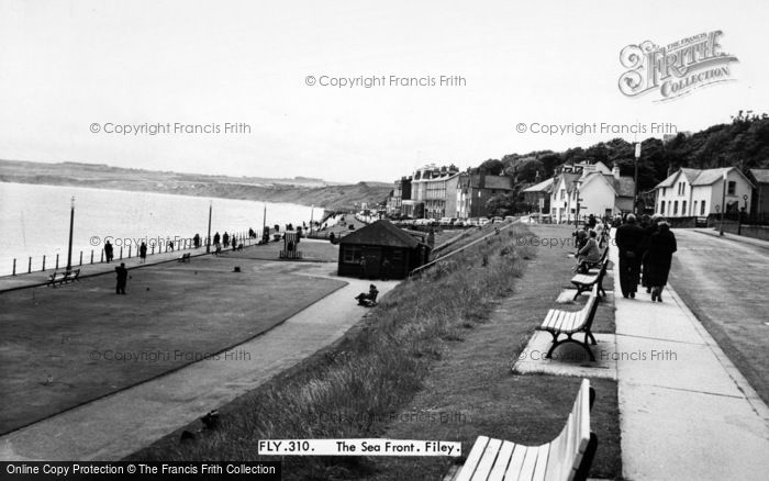 Photo of Filey, The Seafront c.1960