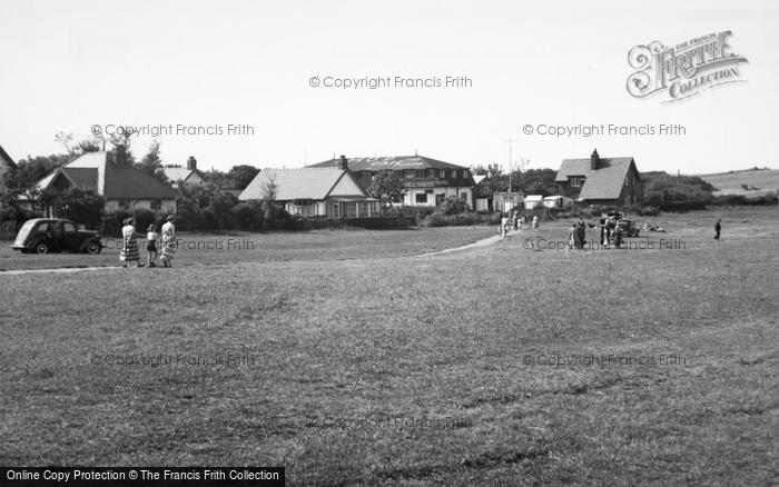 Photo of Filey, The Shop And Cafe, Primrose Valley c.1955