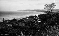 View From The Cliffs, Primrose Valley c.1955, Filey
