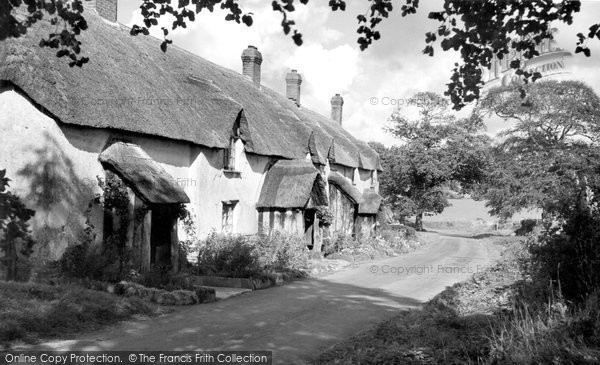 Photo of Filleigh, The Almshouses c.1960