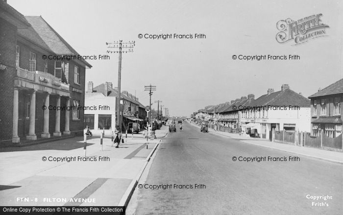 Photo of Filton, Filton Avenue c.1955