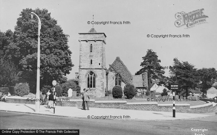 Photo of Filton, St Peter's Church c.1955