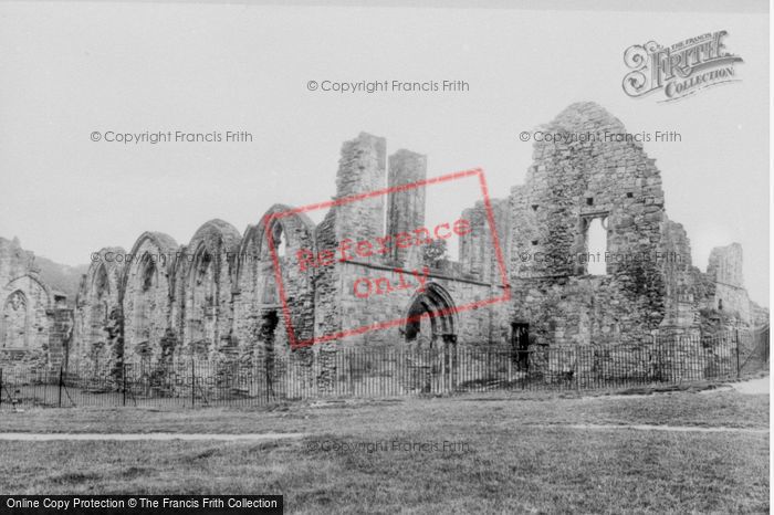 Photo of Finchale Priory, 1929