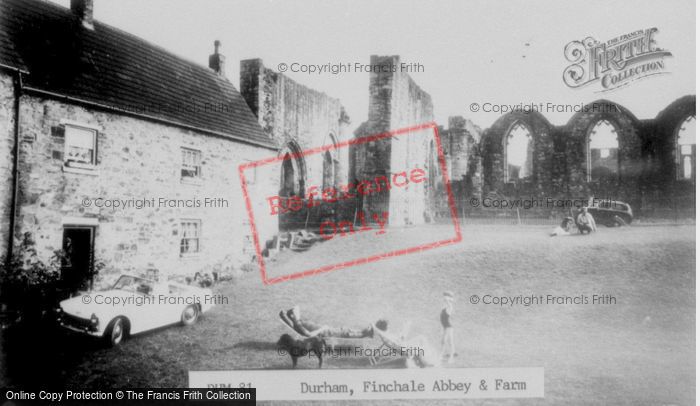 Photo of Finchale Priory, And Farm c.1960