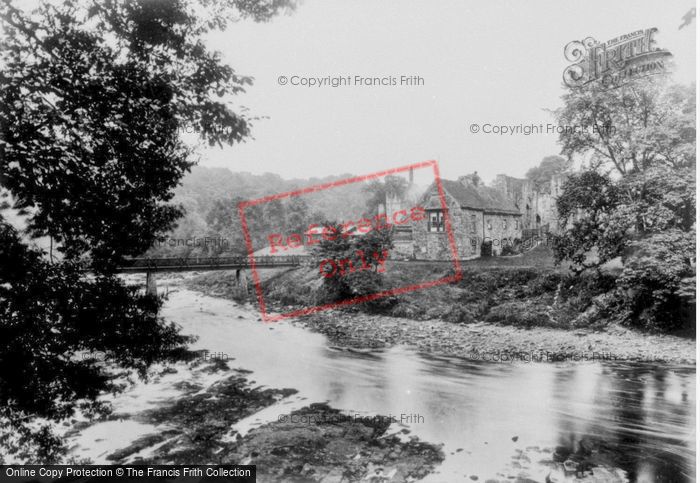 Photo of Finchale Priory, And River 1929
