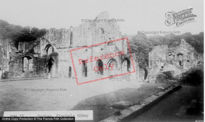 Photo of Finchale Priory, c.1960