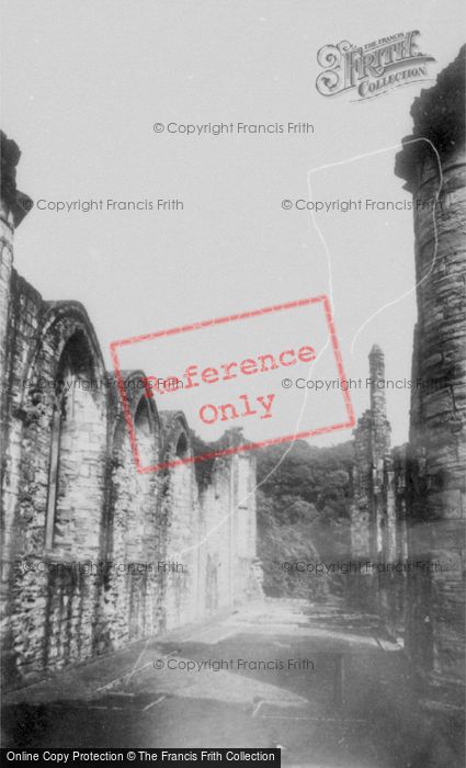 Photo of Finchale Priory, c.1960