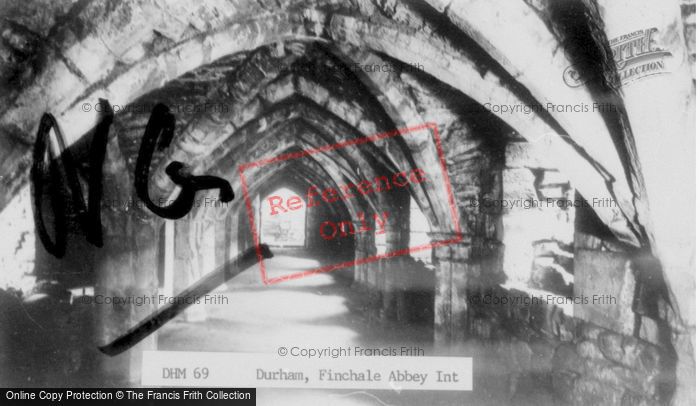 Photo of Finchale Priory, Interior c.1960