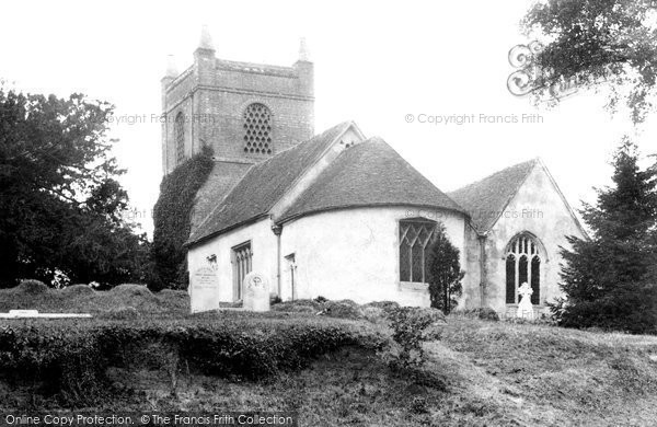 Photo of Finchampstead, St James' Church 1906