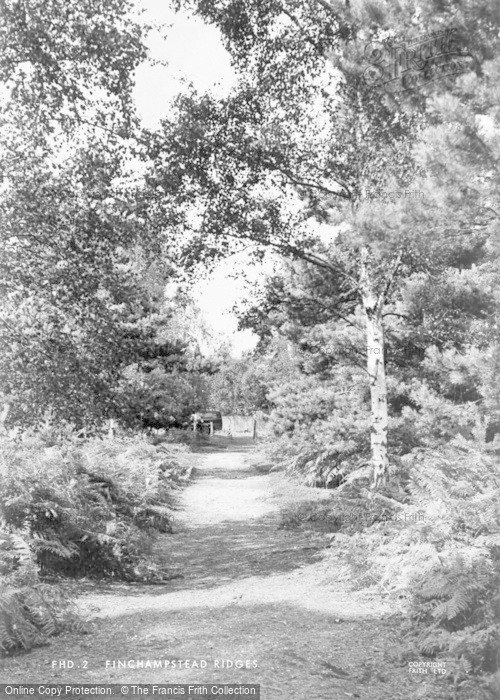Photo of Finchampstead, The Ridges c.1955