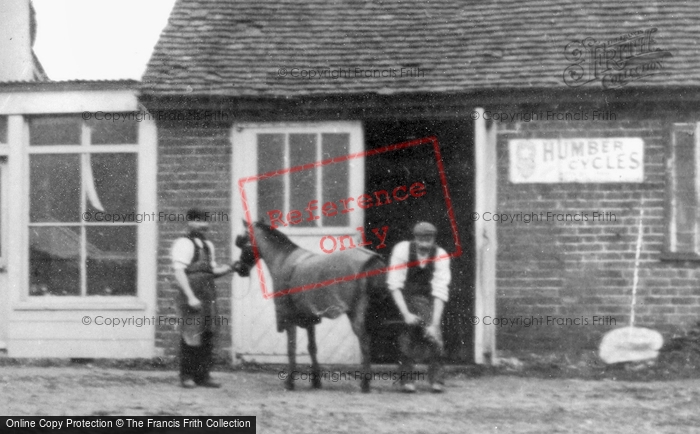 Photo of Finchampstead, Village Forge c.1900
