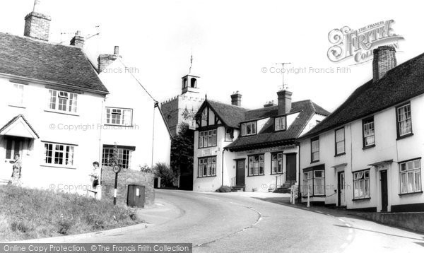 Photo of Finchingfield, Church Hill c.1965