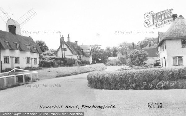 Photo of Finchingfield, Haverill Road c.1960
