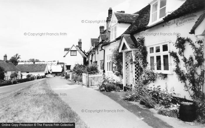 Photo of Finchingfield, Old Cottages c.1960