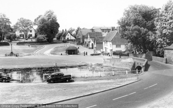 Photo of Finchingfield, The Pond And Green c.1960