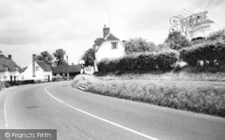 The Windmill And Haverhill Road c.1960, Finchingfield