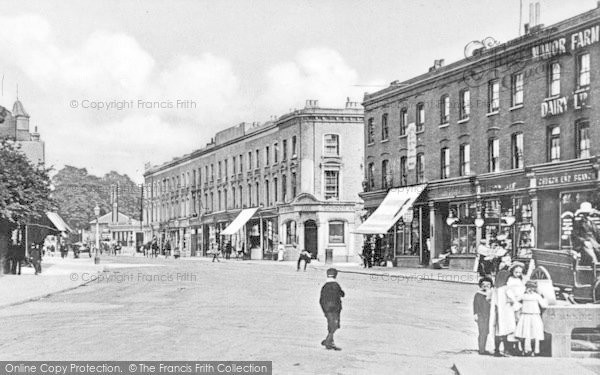 Photo of Finchley, Broadway, Church Lane c.1900