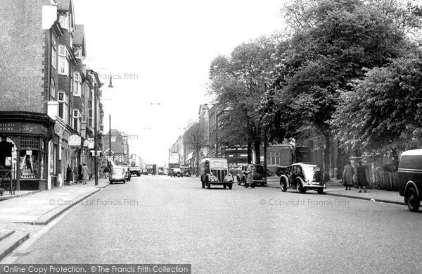 Photo of Finchley, Regents Park Road c.1955