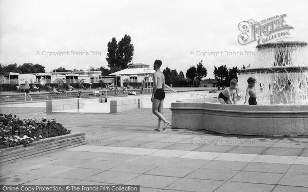 Photo of Finchley, Swimming Pool c.1955