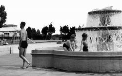 Swimming Pool Fountain c.1955, Finchley