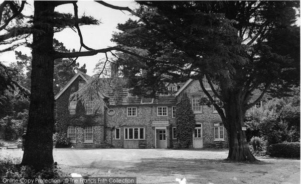 Photo of Findon, Findon Manor Hotel c.1953