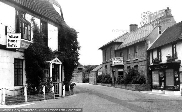 Photo of Findon, Horsham Road c.1955