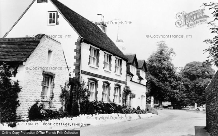 Photo of Findon, Rose Cottage c.1955