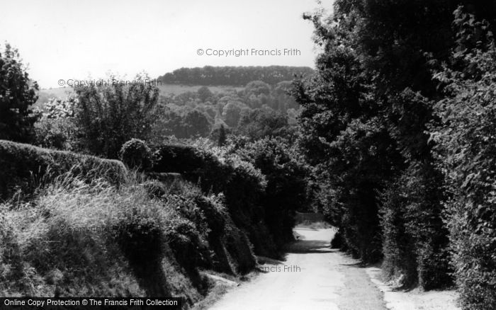 Photo of Findon, Stable Lane c.1955