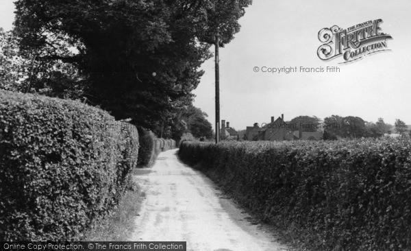 Photo of Findon, Steep Lane c.1955