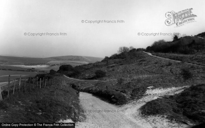 Photo of Findon, The Downs c.1960