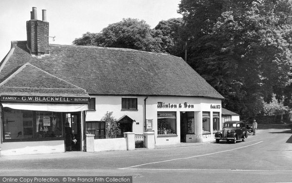 Photo of Findon, The Square c.1953