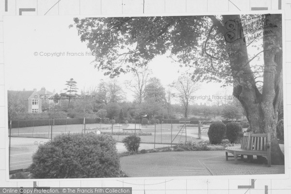 Photo of Finedon, Banks Park c.1955