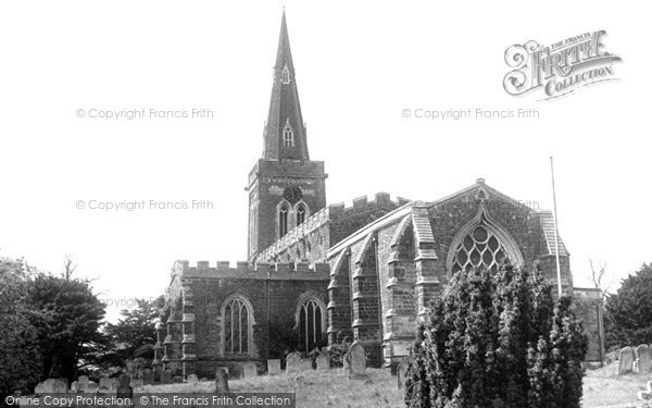 Photo of Finedon, Church Of St Mary The Virgin c.1955