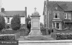 The War Memorial c.1955, Finedon