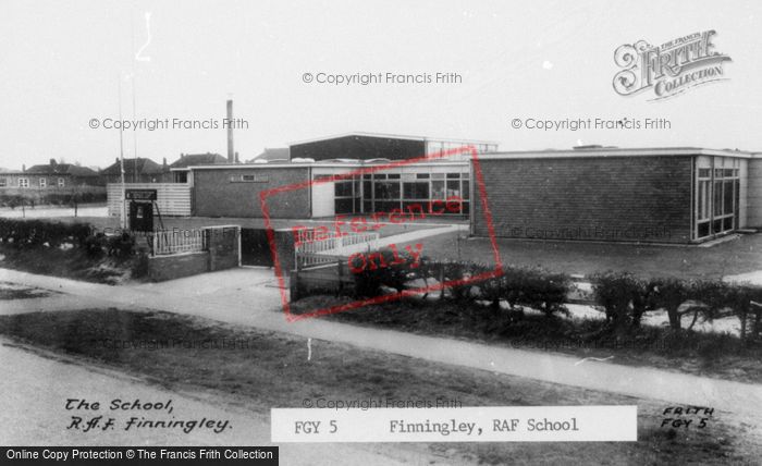 Photo of Finningley, RAF School c.1955