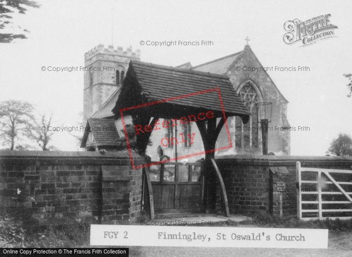 Photo of Finningley, St Oswald's Church c.1950