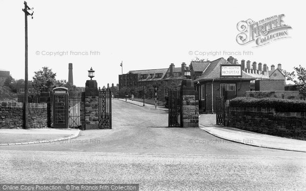 Photo of Fir Vale, City General Hospital, Entrance c.1955