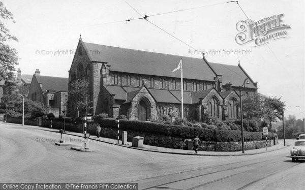 Photo of Fir Vale, St Cuthbert's Church c.1955