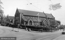 St Cuthbert's Church c.1955, Fir Vale
