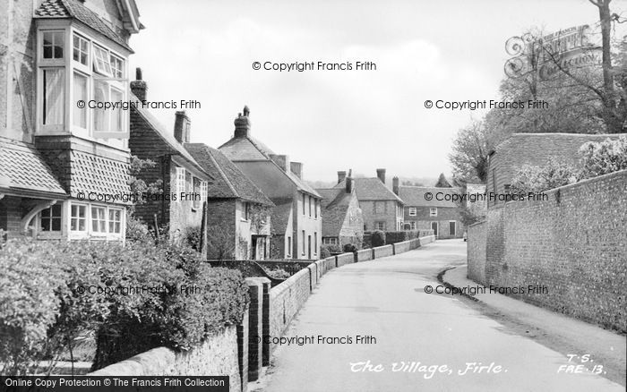 Photo of Firle, The Village c.1960