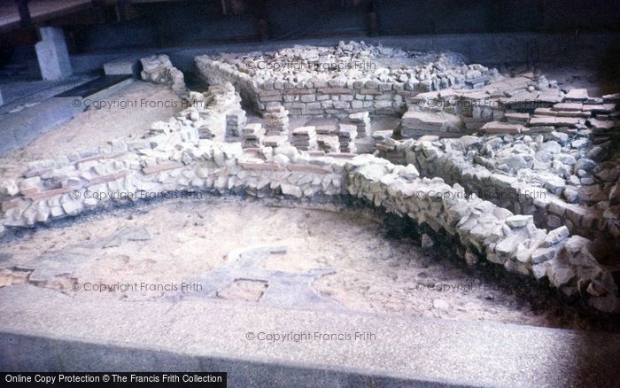 Photo of Fishbourne, Roman Palace, Under Floor Heating System c.1985