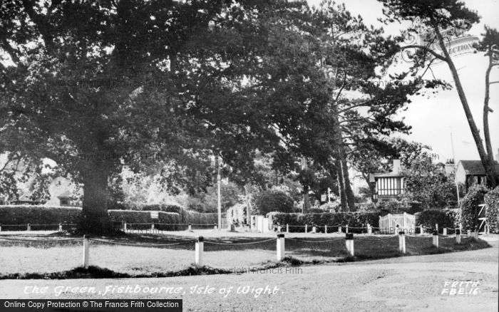 Photo of Fishbourne, The Green c.1960