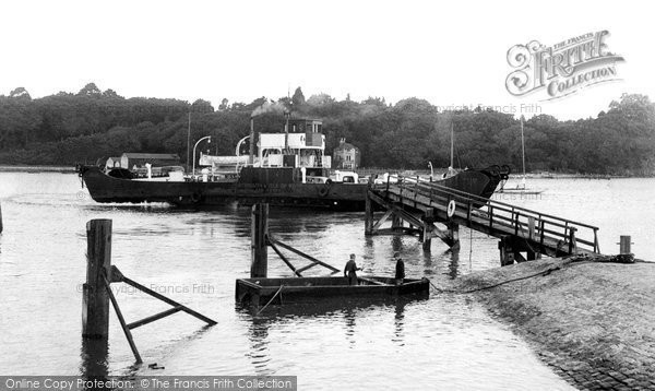 Photo of Fishbourne, The Portsmouth Car Ferry c.1955