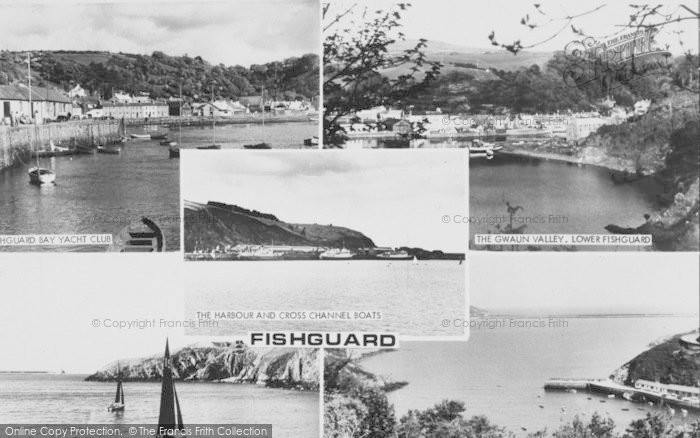 Photo of Fishguard, Composite c.1955