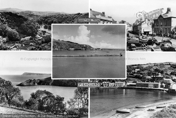 Photo of Fishguard, Greetings From c.1955