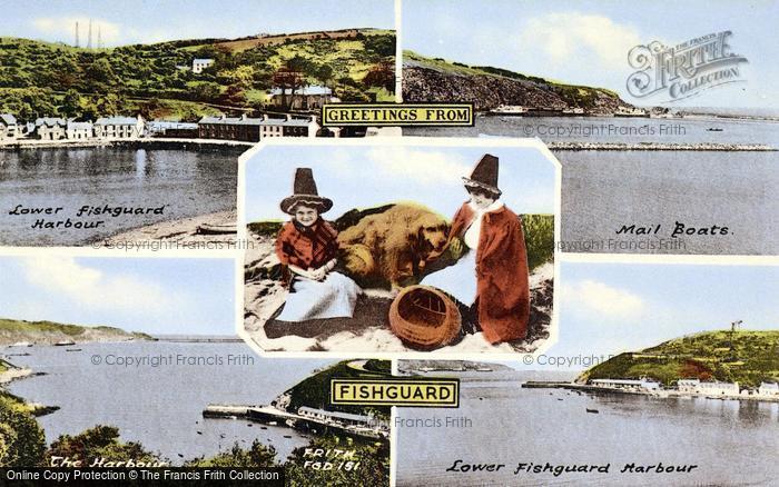 Photo of Fishguard, Greetings From c.1960