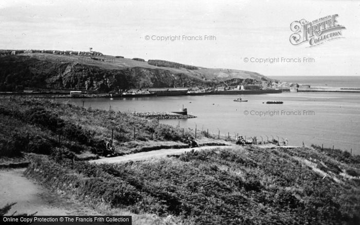 Photo of Fishguard, Harbour And Marine Walk c.1950