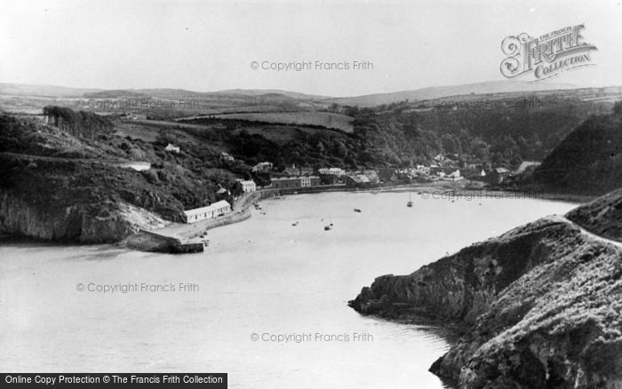 Photo of Fishguard, Lower Harbour c.1955