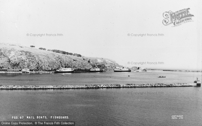 Photo of Fishguard, Mail Boats c.1960