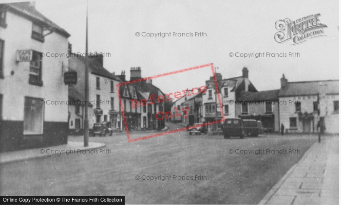 Photo of Fishguard, Market Square c.1950